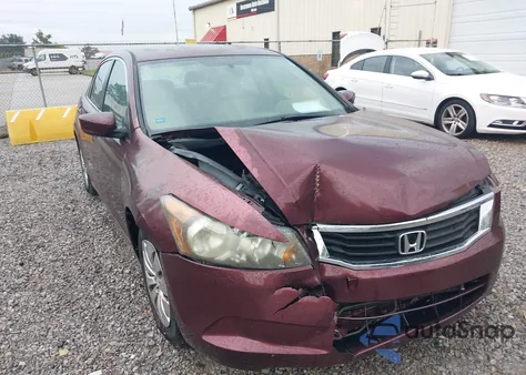 2009 Honda Accord 2.4 Lx from USA, damaged, VIN 1HGCP26319A107329